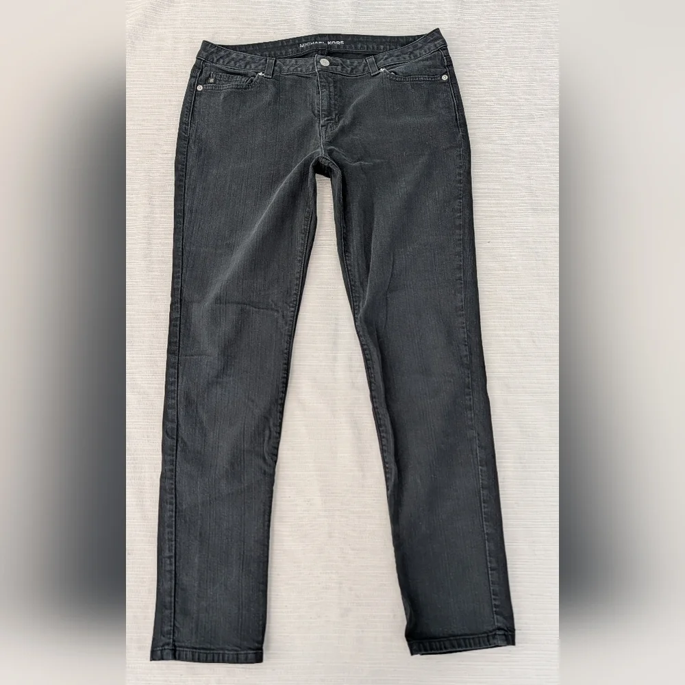 Michael Kors Black Denim Jeans Size 12